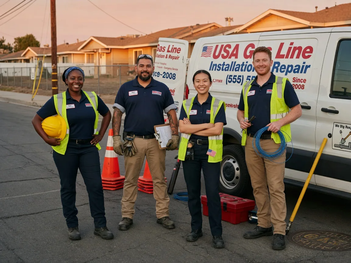 Gas Line Installation company in Elmer, NJ